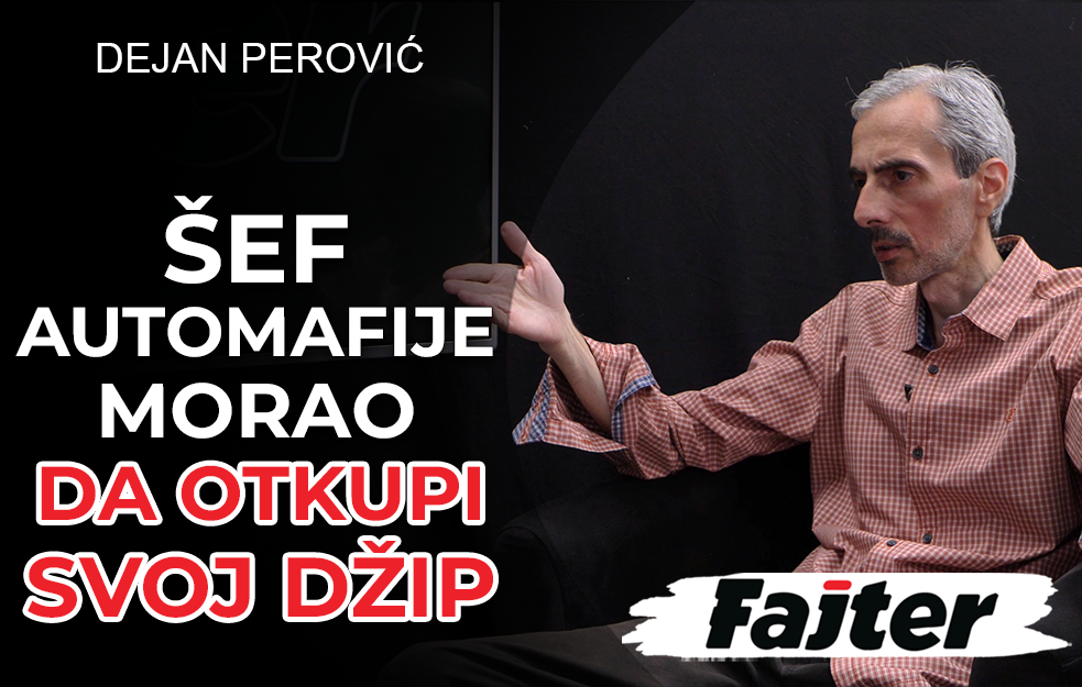 URNEBESNO! VELIKI ŠEF AUTOMAFIJE MORAO DA OTKUPI SVOJ DŽIP - DEJAN PEROVIĆ PERA (VIDEO)